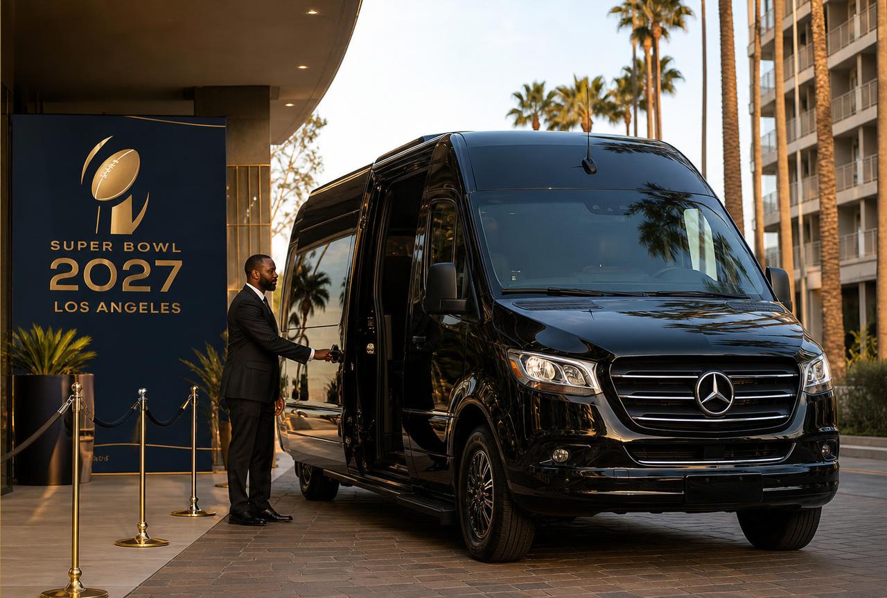 LAAC Sprinter used for concert group transportation at State Farm Arena